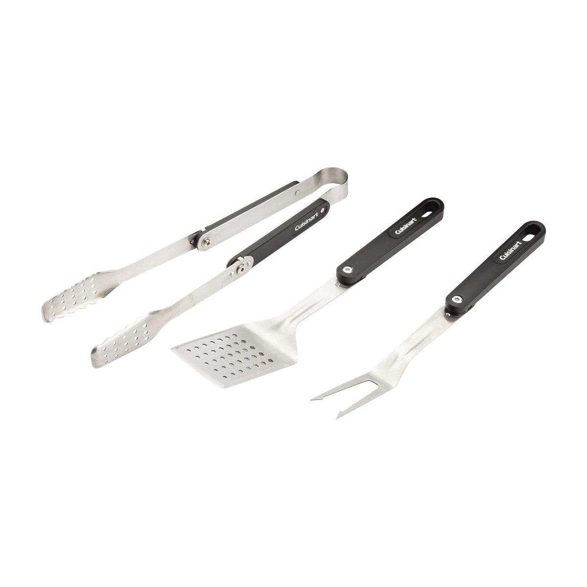 Cuisinart Outdoors Folding Grill Tool Set with Case Transfer - Charcoal - View 2