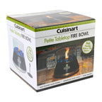 Cuisinart Outdoors Petite Tabletop Fire Bowl with Glass Surround - Black - View 13