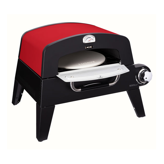 Cuisinart Outdoors Propane Pizza Oven with 13 Inch Stone Laser Engraving
