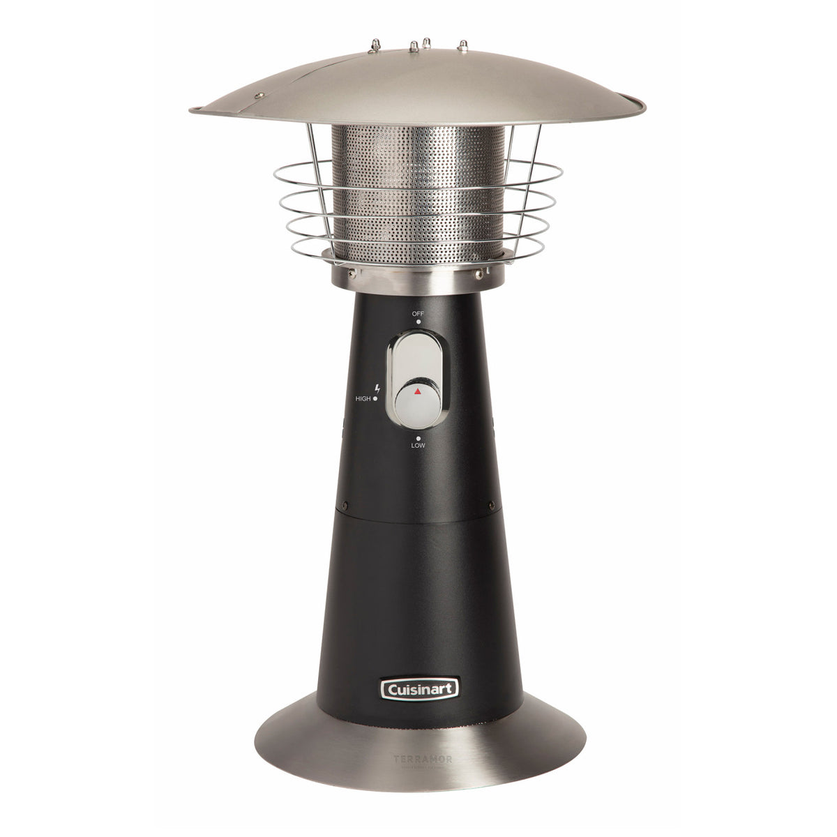 Cuisinart Outdoors Tabletop Propane Patio Heater Laser Engraving - Black - View 1