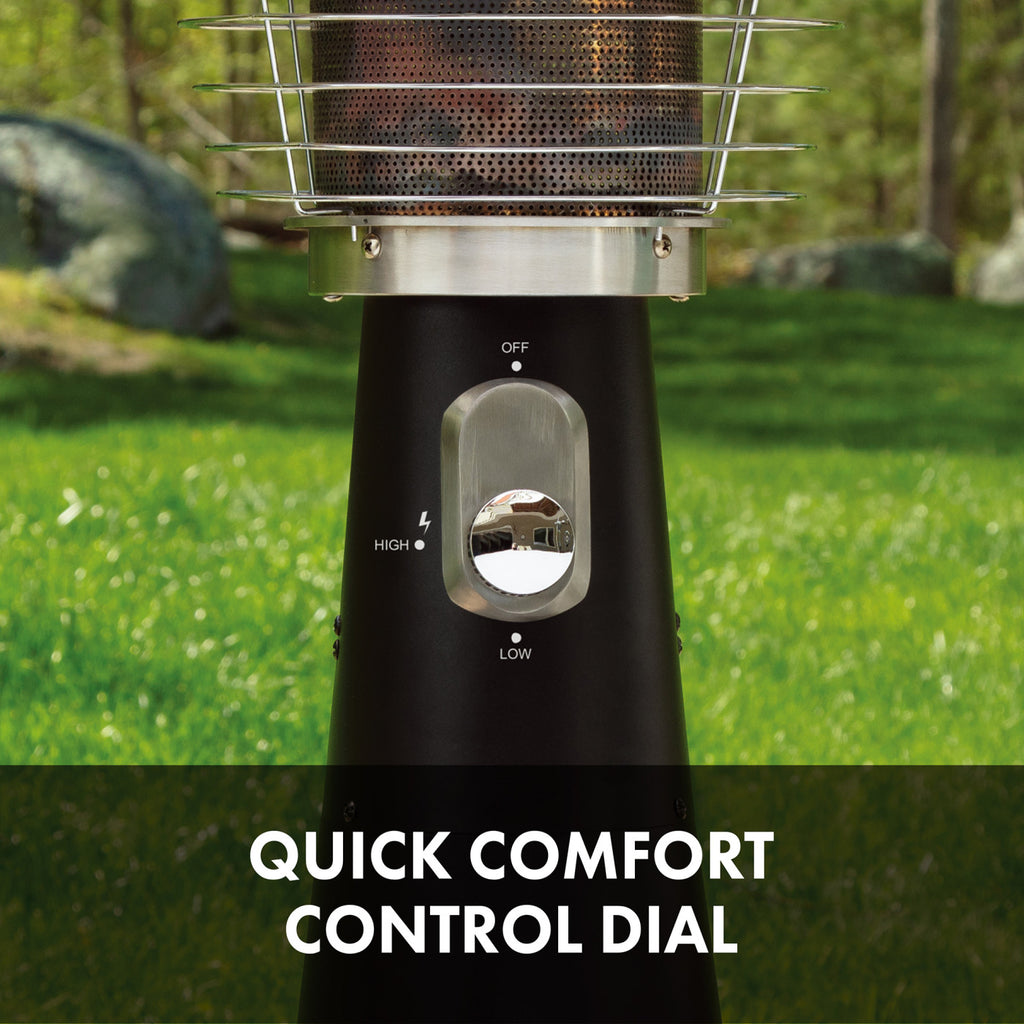 Cuisinart Outdoors Tabletop Propane Patio Heater Laser Engraving - Black - View 8
