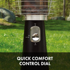 Cuisinart Outdoors Tabletop Propane Patio Heater Laser Engraving - Black - View 8