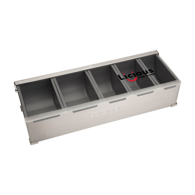 Cuisinart Outdoors Topping Station with Five Containers
