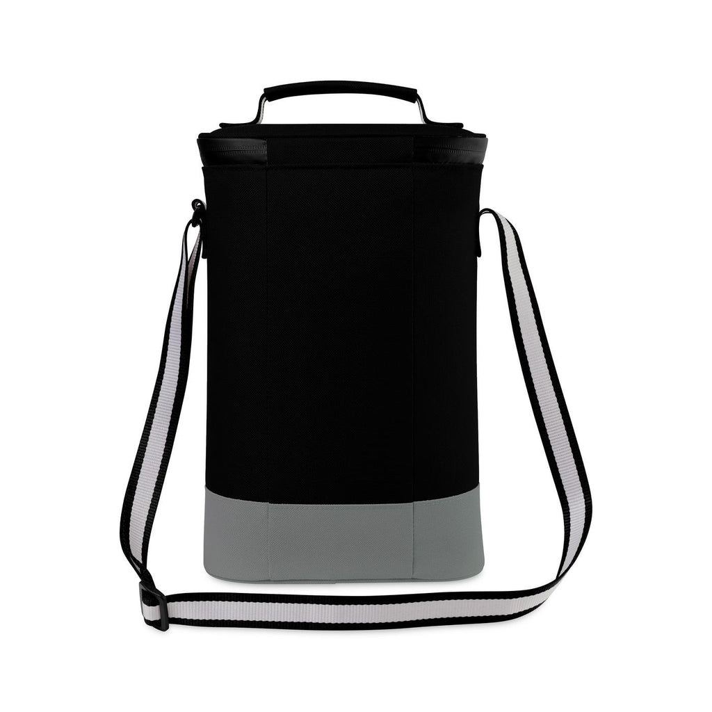 Cuisinart Outdoors Two Bottle Wine Cooler Tote Transfer - Black - View 3
