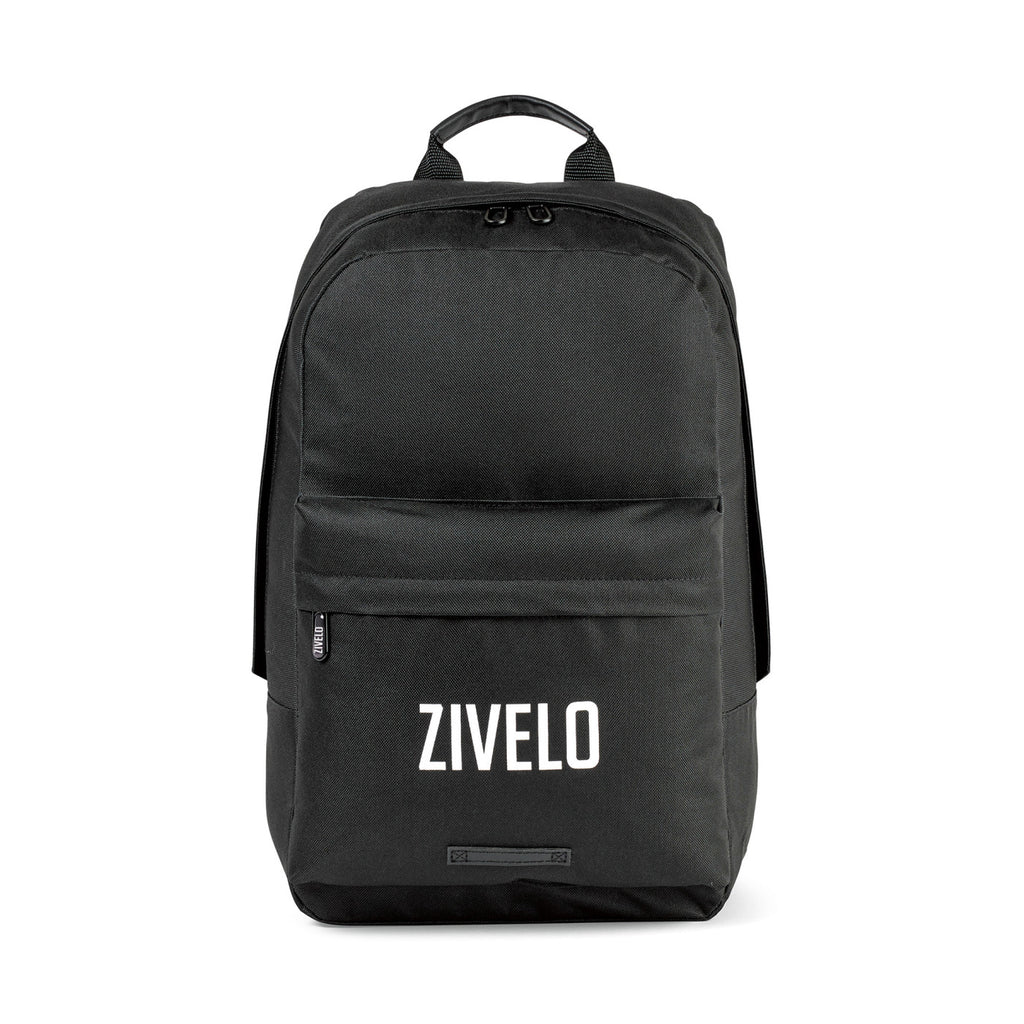 Cumberland Classic Backpack with Vegan Leather Trim - Black - View 1