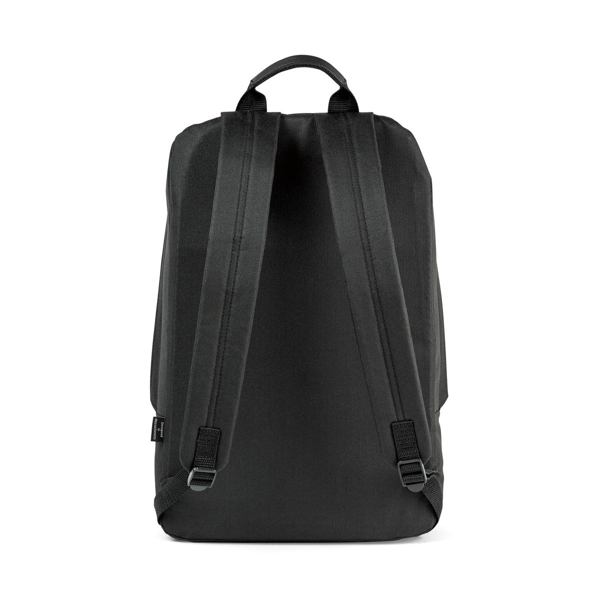 Cumberland Classic Backpack with Vegan Leather Trim - Black - View 3