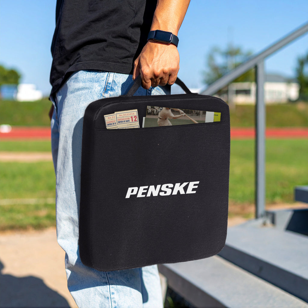 Cushion for Stadium Seats - Black - Lifestyle_Silkscreen