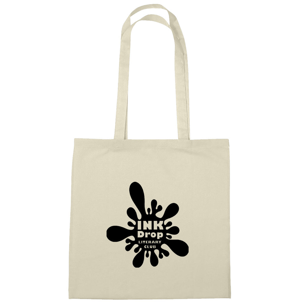Custom Promotional 100% 4 oz. Cotton Tote Bag Embroidery - Natural - Silk Screen