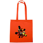 Custom Promotional 100% 4 oz. Cotton Tote Bag Embroidery - Orange - Colorbrite