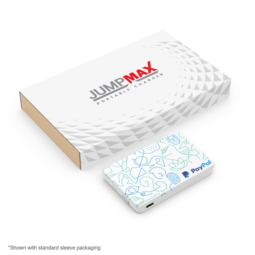 Custom Promotional Powerstick JumpMax - White - Sleeve_Package