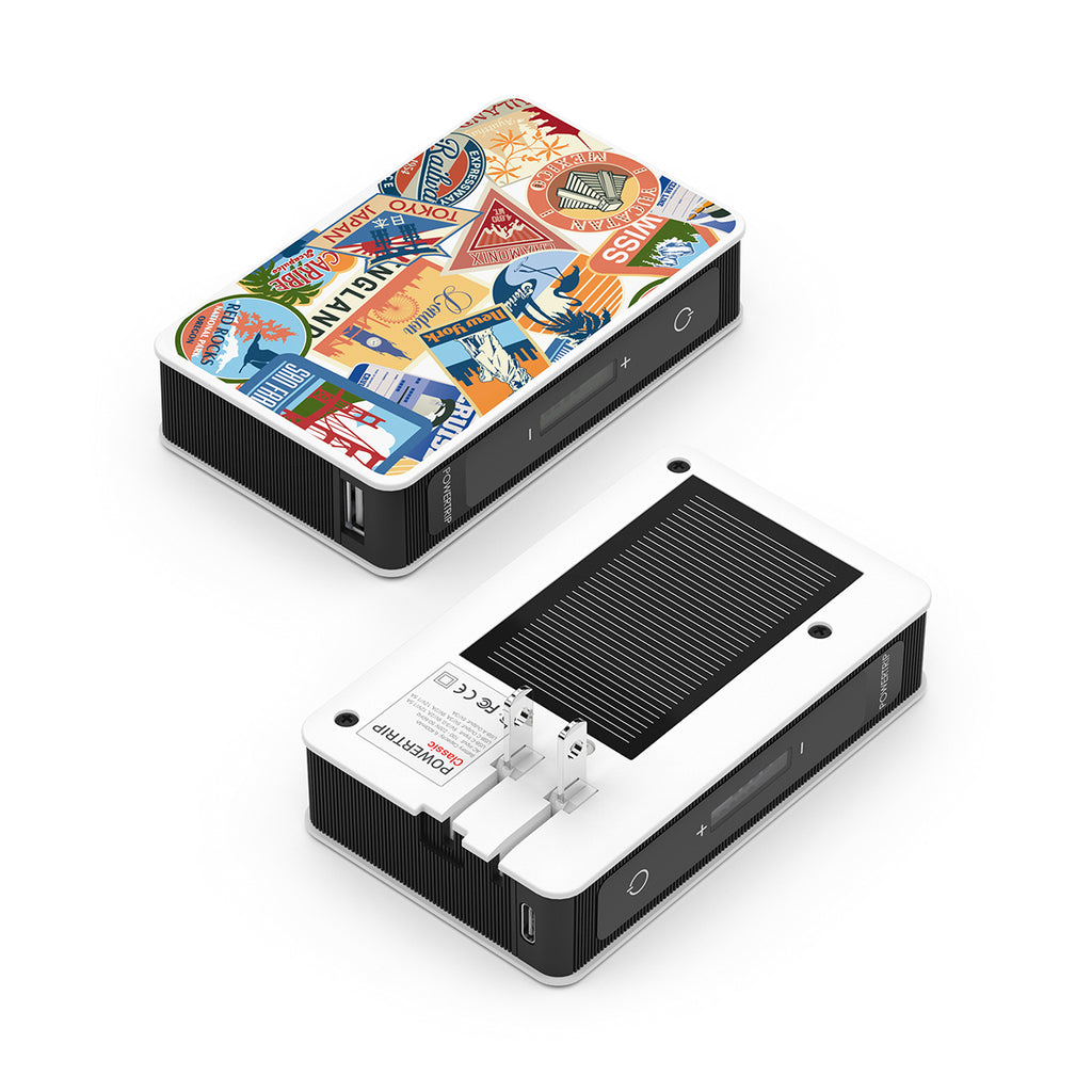 Custom Promotional Powerstick PowerTrip Classic - White - Colorbrite
