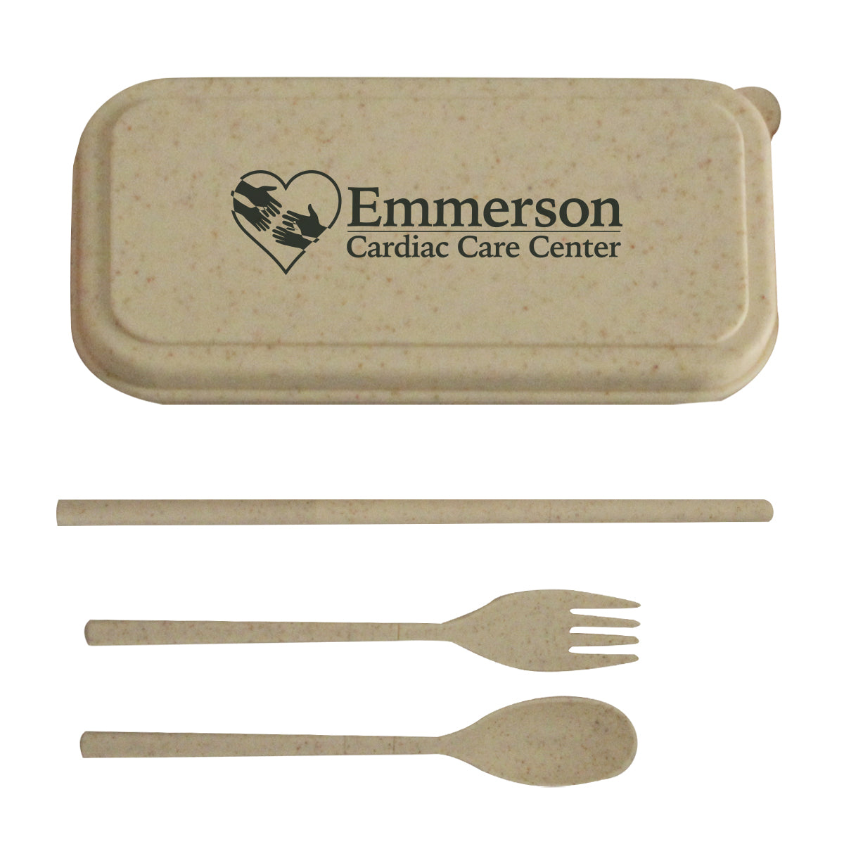 Cutlery Set, Harvest Full Color - Natural - Silk Screen