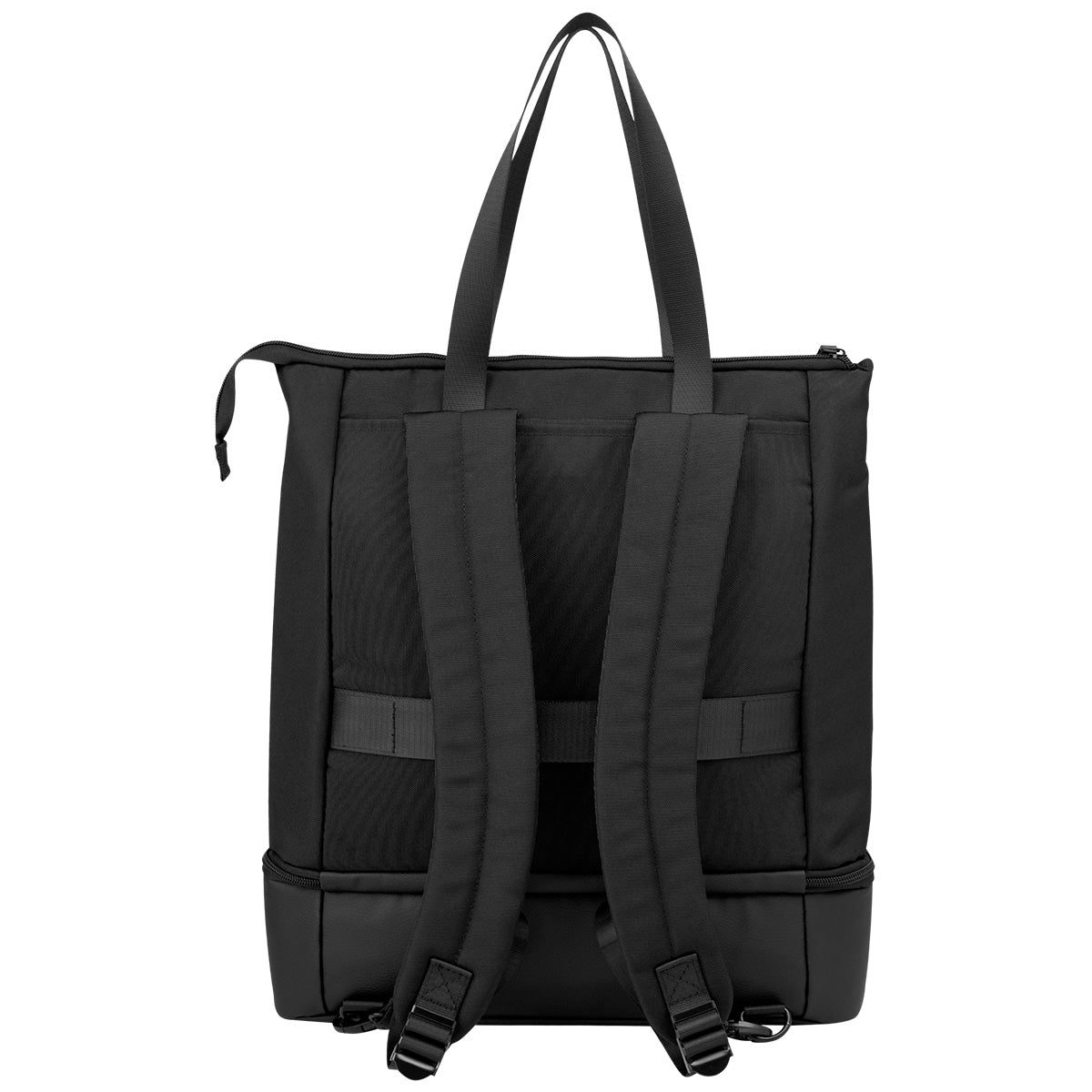 Cutter & Buck Active Backpack and Cooler Tote - Black - Back