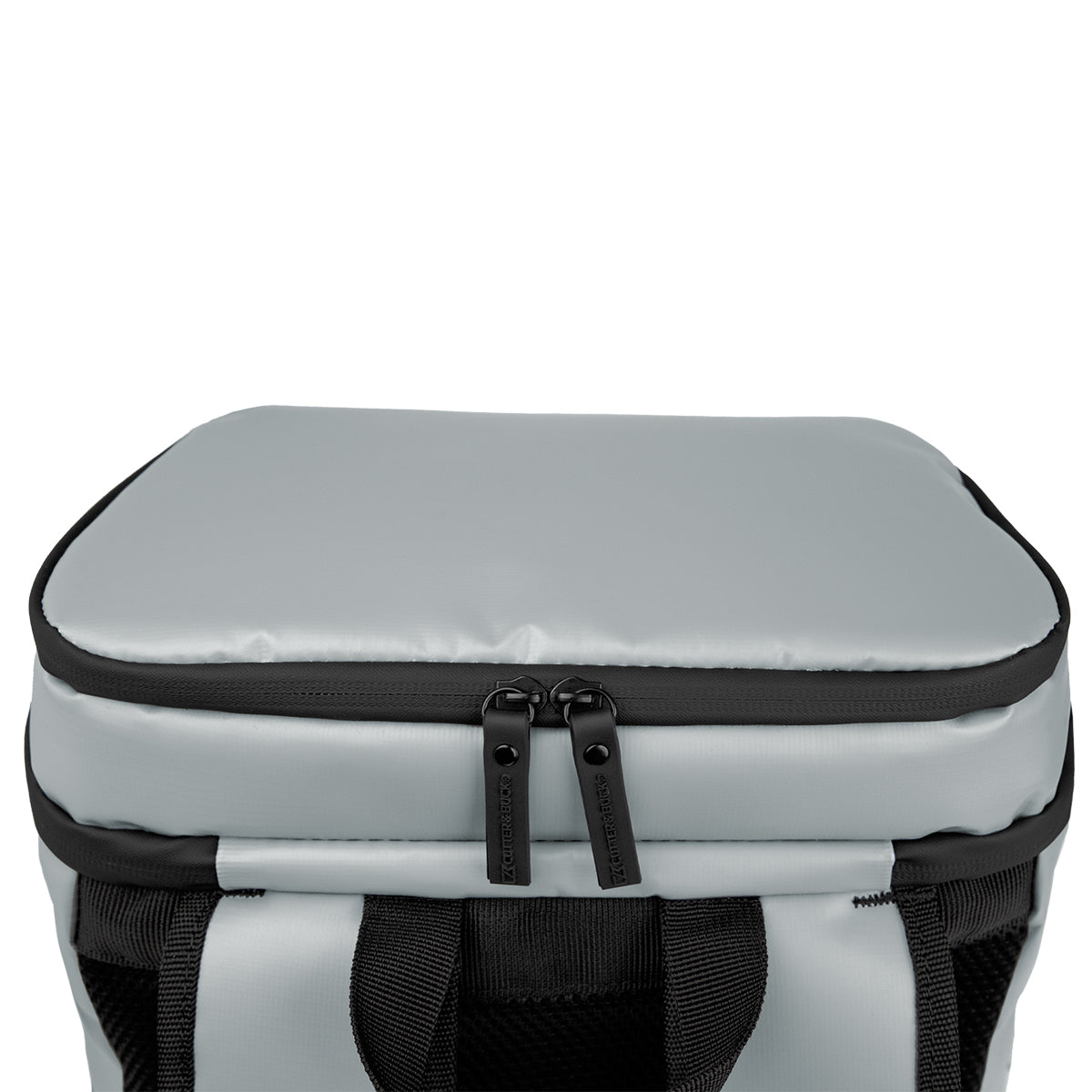 Cutter & Buck Cooler Backpack for 18 Cans - both with Black - Top_Pocket