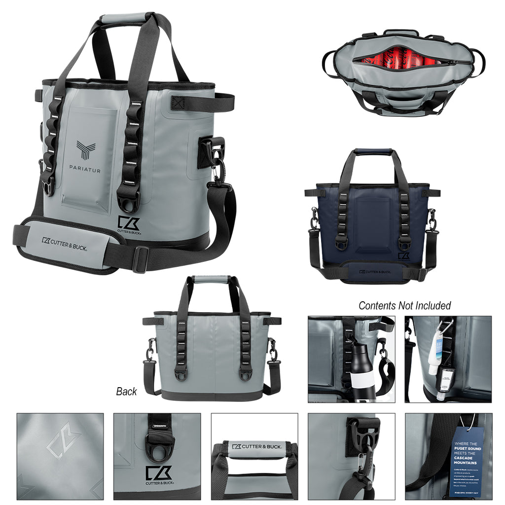 Cutter & Buck Cooler Tote Bag, 18 Cans - Cutter & Buck® 18 Can Cooler Tote Bag