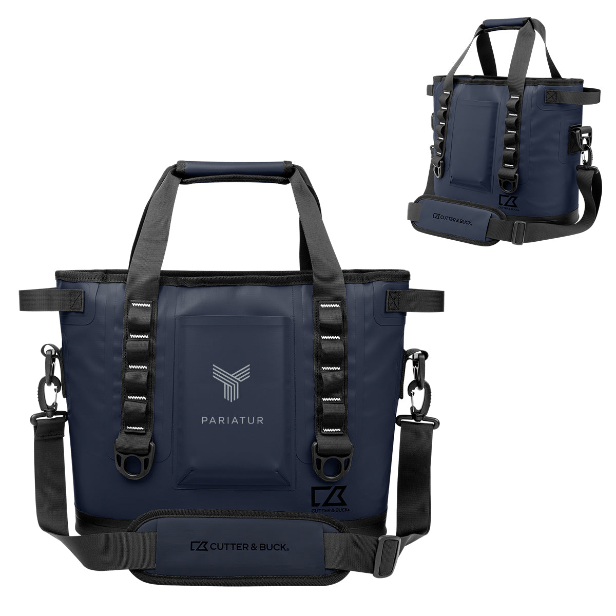 Cutter & Buck Cooler Tote Bag, 18 Cans - Silk Screen