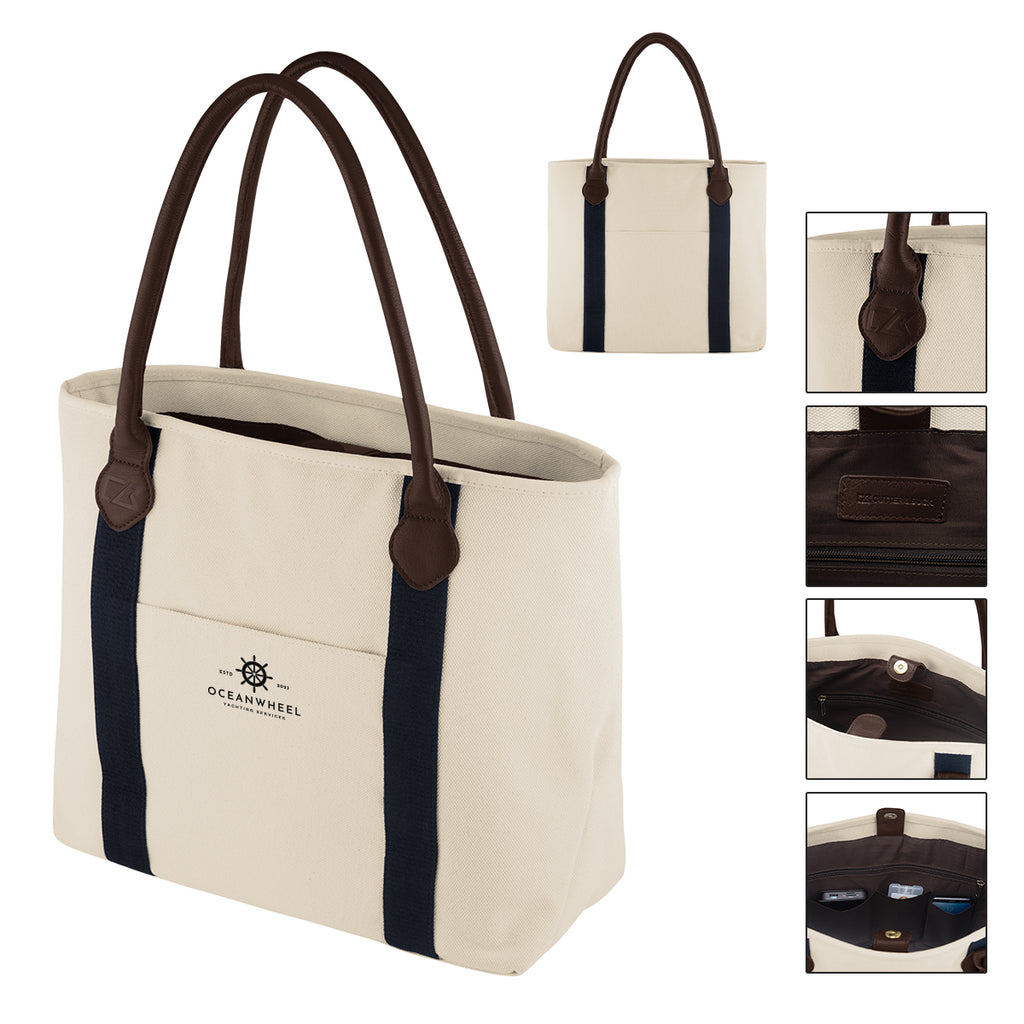 Cutter & Buck Cotton Canvas Tote Bag, 24 oz