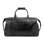 Cutter & Buck Duffel Bag in Leather - Black - Front