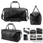 Cutter & Buck Duffel Bag in Leather - Cutter & Buck® Leather Duffel Bag