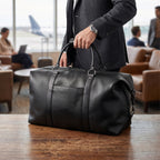Cutter & Buck Duffel Bag in Leather - Lifestyle_Blank