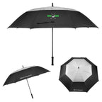 Cutter & Buck Golf Umbrella, Recycled, 60 Inch Arc - Black - Colorbrite