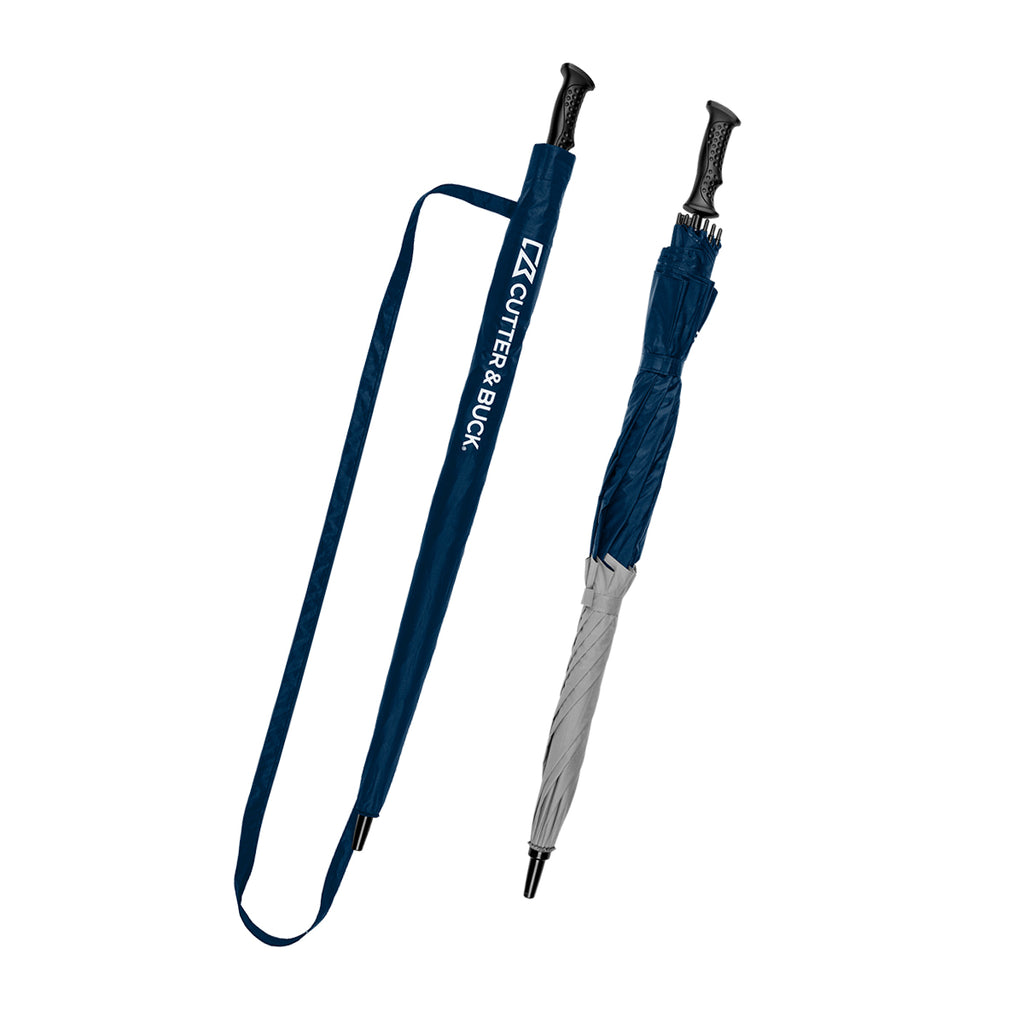 Cutter & Buck Golf Umbrella, Recycled, 60 Inch Arc - Closed