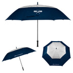 Cutter & Buck Golf Umbrella, Recycled, 60 Inch Arc - Navy - Silk Screen