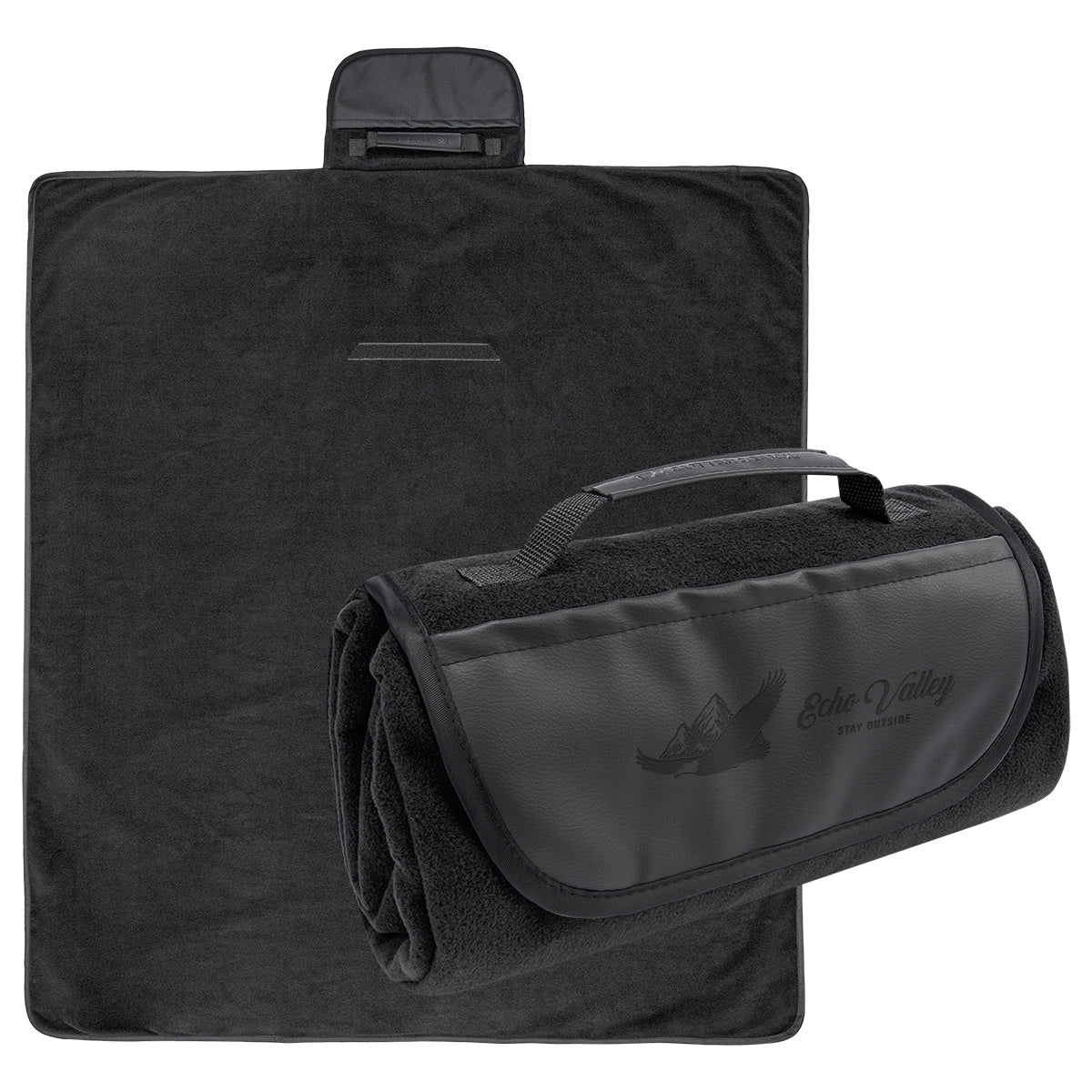 Cutter & Buck Roll-Up Picnic and Camping Blanket - Deboss
