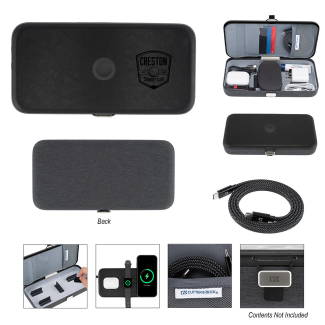 Cutter & Buck Three-Way Charging Tech Case