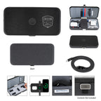 Cutter & Buck Three-Way Charging Tech Case - Silk Screen