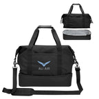 Cutter & Buck Travel Drop Bottom Weekender - Black - Embroidery