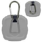 Cutter & Buck Waterproof Bluetooth Speaker - Gray with Navy - Back