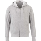 Cypress Fleece Full Zip Hoodie for Men Embroidery - Heather Grey Secondary - Front