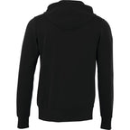 Cypress Fleece Full Zip Hoodie for Men Transfer - Black - Back Flat