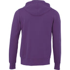 Cypress Fleece Full Zip Hoodie for Men Transfer - Purple - Back Flat