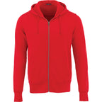 Cypress Fleece Full Zip Hoodie for Men Transfer - Team Red - Front Flat