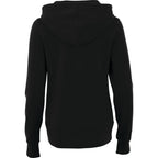 Cypress Fleece Full Zip Hoodie for Women Transfer - Black - Back Flat