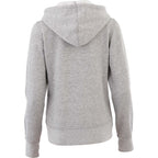 Cypress Fleece Full Zip Hoodie for Women Transfer - Heather Grey - Back Flat