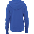 Cypress Fleece Full Zip Hoodie for Women Transfer - New Royal - Back Flat