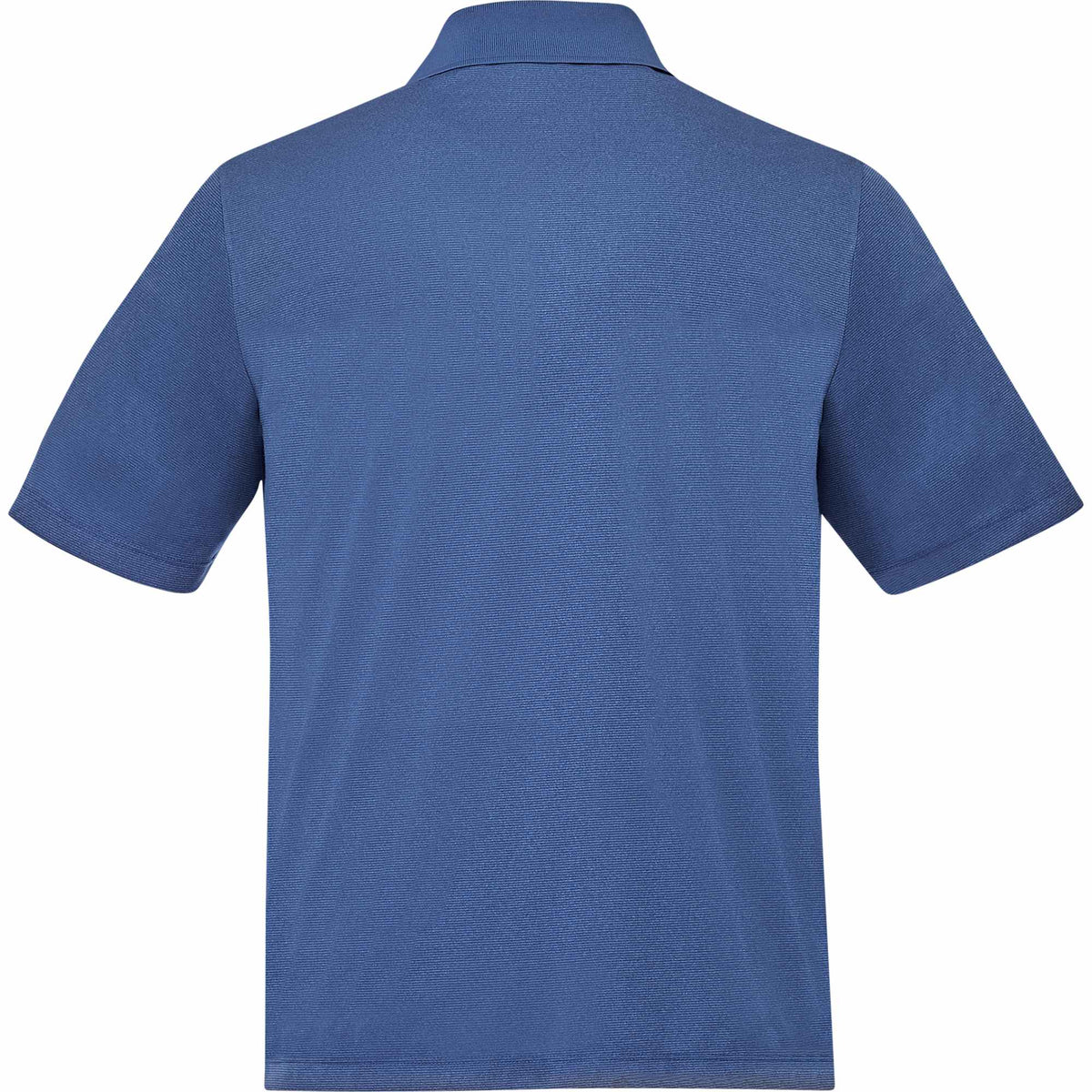 Dade Short Sleeve Performance Polo for Men Debossing - Invictus Heather - Back