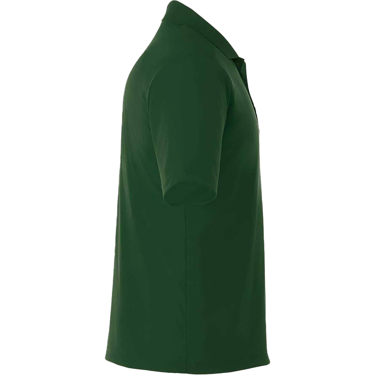 Dade Short Sleeve Performance Polo for Men Embroidery - Forest Green - Right Side