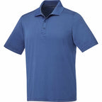 Dade Short Sleeve Performance Polo for Men Embroidery - Invictus Heather - Right Angle