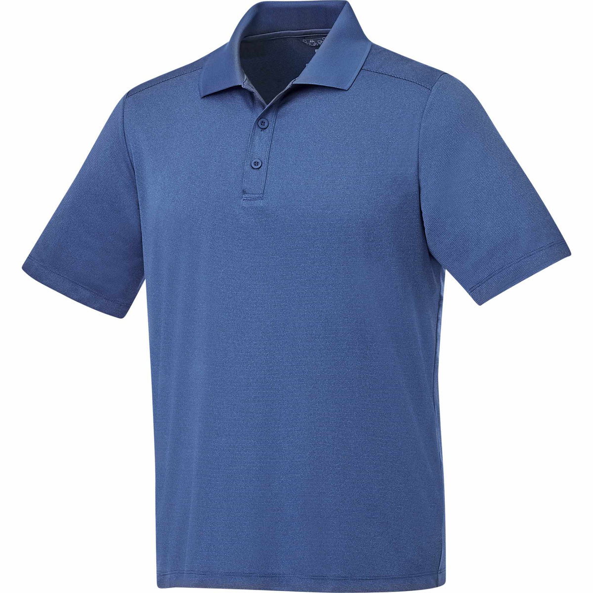 Dade Short Sleeve Performance Polo for Men Laser Engraving - Invictus Heather - Right Angle