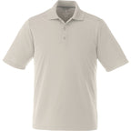 Dade Short Sleeve Performance Polo for Men Laser Engraving - Sandstone - Front Flat