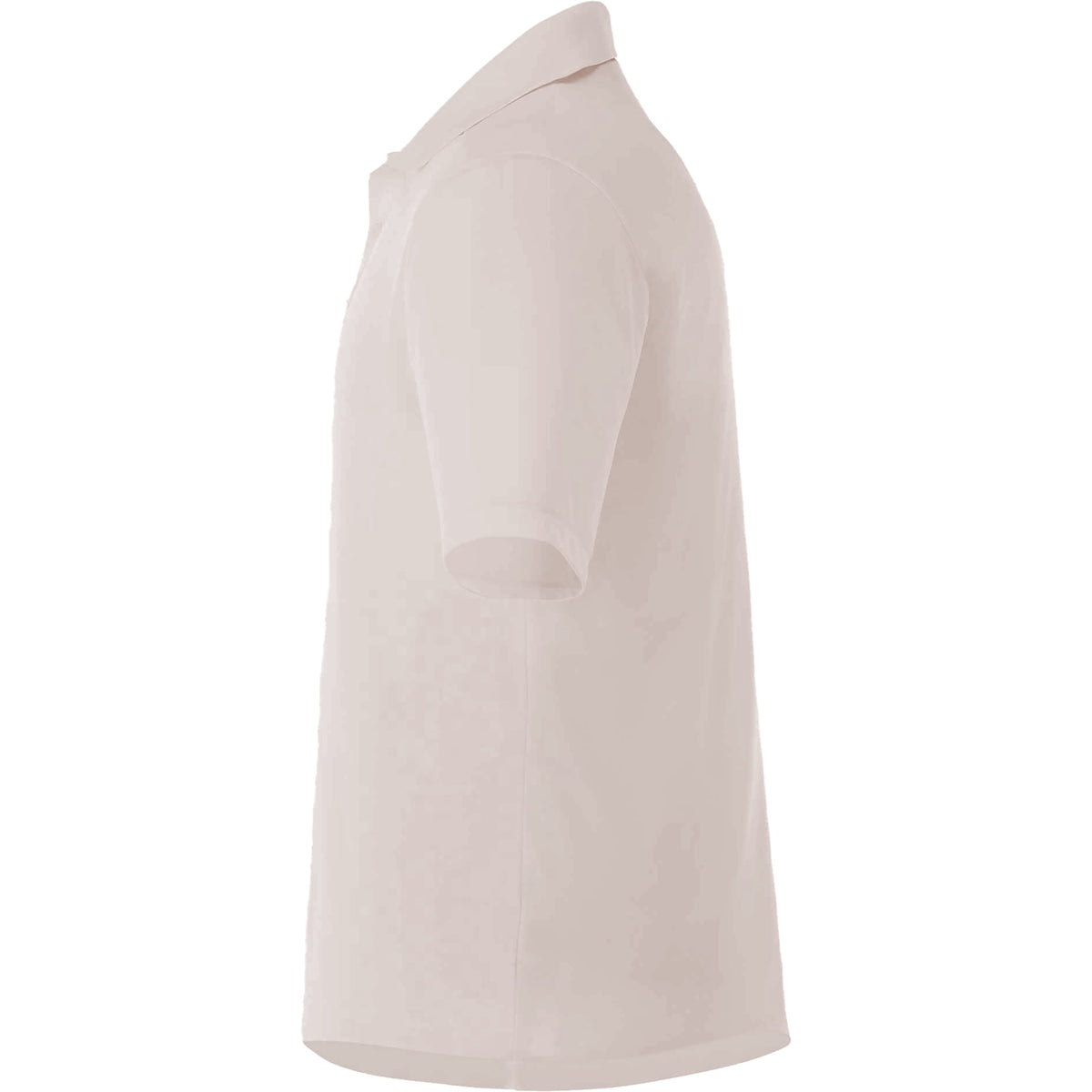 Dade Short Sleeve Performance Polo for Men Laser Engraving - Sandstone - Left Side