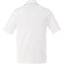 Dade Short Sleeve Performance Polo for Men Laser Engraving - White - Back Flat