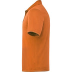 Dade Short Sleeve Performance Polo for Men Transfer - Saffron - Left Side