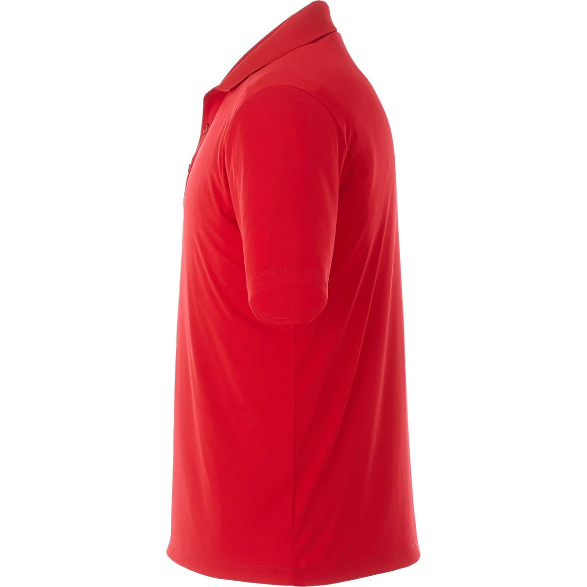 Dade Short Sleeve Performance Polo for Men Transfer - Team Red - Left Side