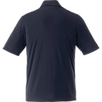 Dade Tall Short Sleeve Performance Polo for Men Embroidery - Navy - Back Flat