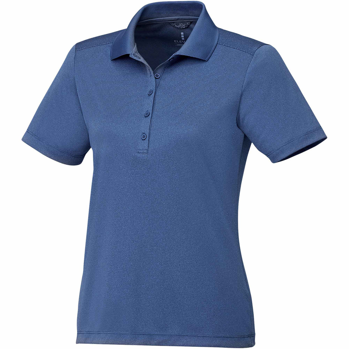 Dade Textured Performance Polo for Women Debossing - Invictus Heather - Right Angle